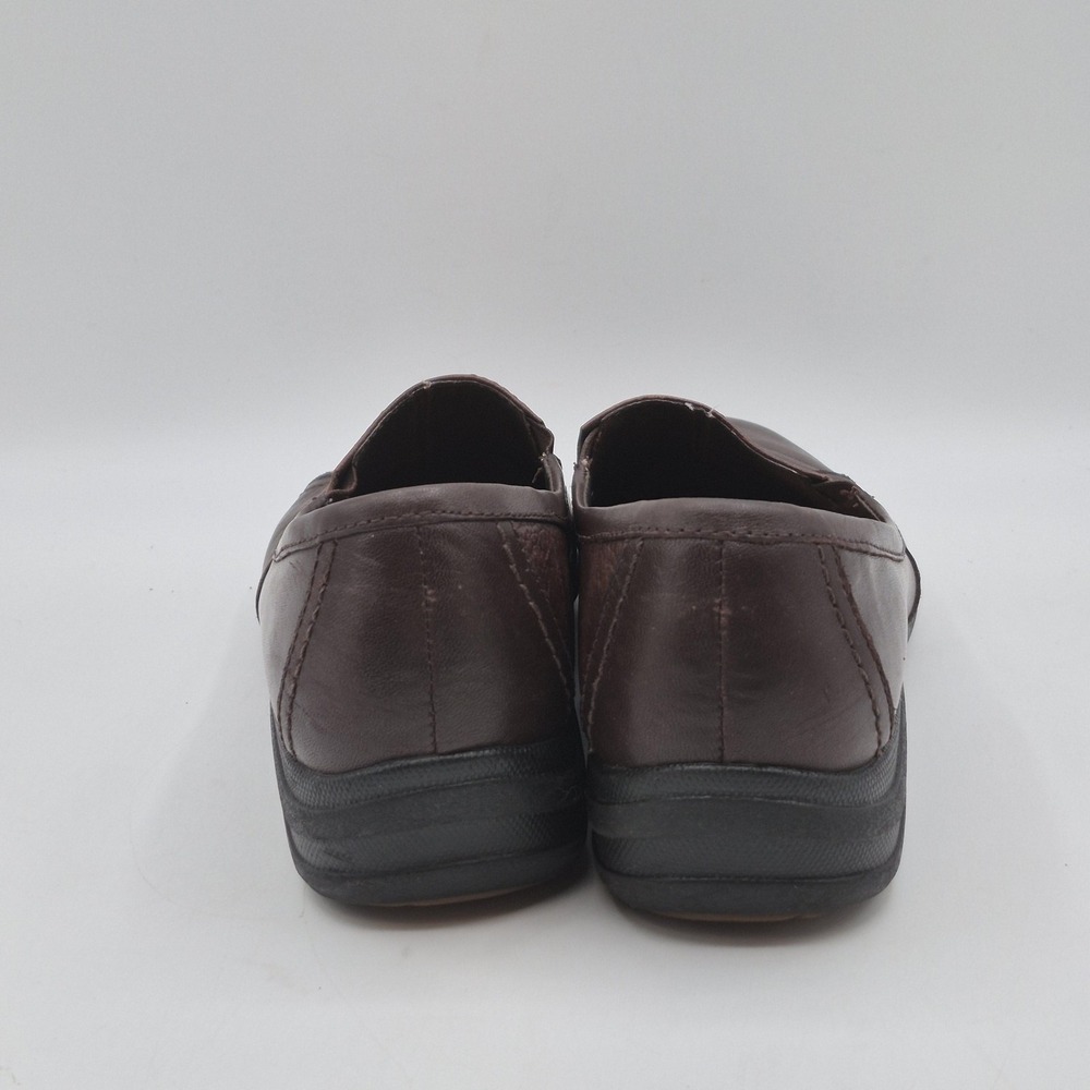 Hush Puppies Shoes Womens Size 6.5 Brown Leather Slip-On Comfort g Zero Loafer - Picture 8 of 14